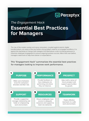 The Engagement Hack: Essential Best Practices for Managers - Perceptyx The Engagement Hack: Essential Best Practices for Managers - Perceptyx