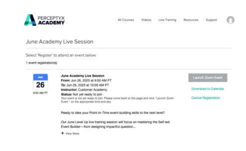 Live Training