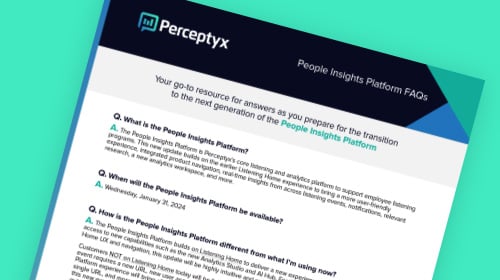 FAQ: People Insights Platform